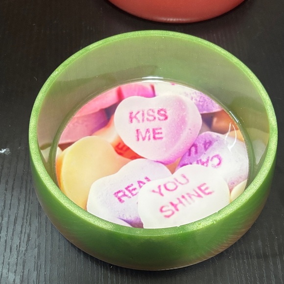 NORE’S NOVELTIES HANDCRAFTED DESIGNS Other - NORE’S NOVELTIES Decorative Bowl “SWEET HEARTS”